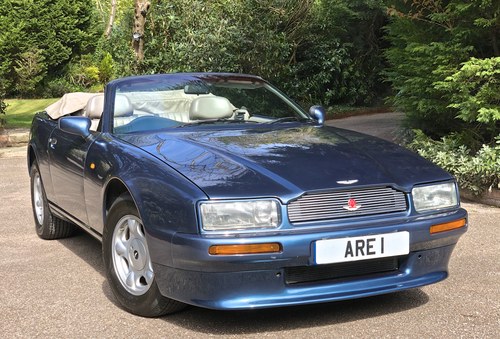 1992 ASTON MARTIN VIRAGE VOLANTE 5.3 1 of only 233 convertibles For Sale