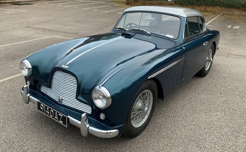 1957 Aston Martin DB2/4 Mark II Fixed Head Coupe ‘Notch Back’ For Sale