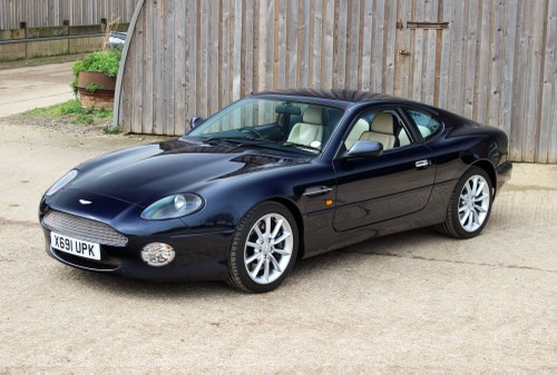 2001 Aston Martin DB7 Vantage - Rare Mendip Blue In vendita