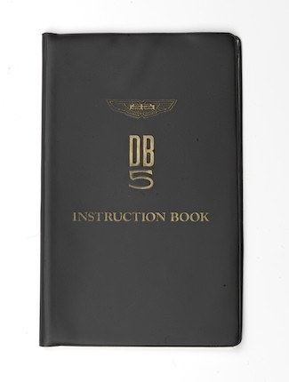 Lot 252 - An Aston Martin DB5 Instruction Book In vendita all'asta