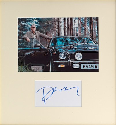Lot 258 - A Daniel Craig James Bond 'No Time to Die' display For Sale by Auction