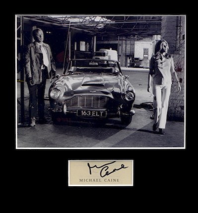 Lot 259 - A Michael Caine 'Italian Job' Aston Martin display In vendita all'asta