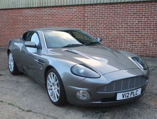 2002 Aston Martin Vanquish - one owner, just 10,500 miles For Sale