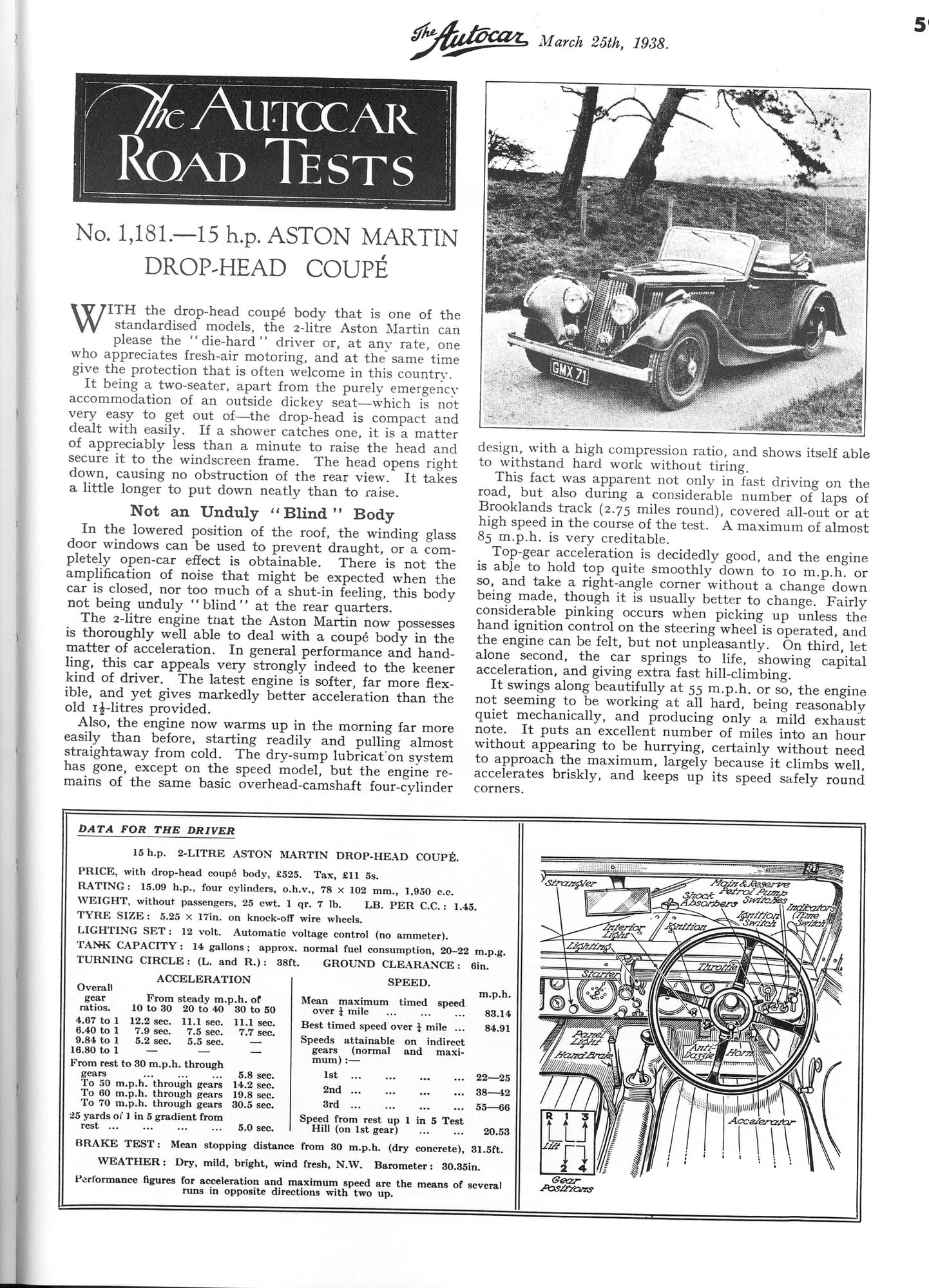 1938 Aston Martin 2-litre DHC#24701, foto 10