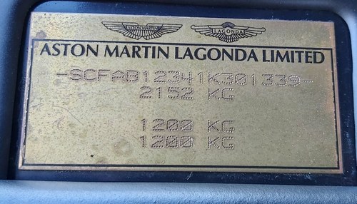 2001 Aston Martin DB7 - 6