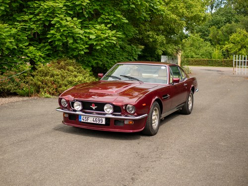 1982 Aston Martin V8 VANTAGE with a history of famous owners