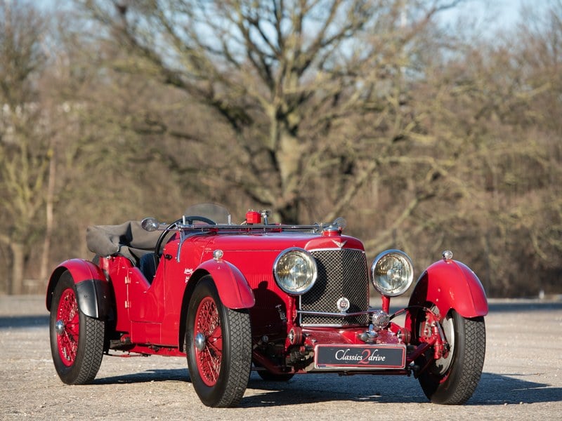 Very beautiful RHD Aston Martin "Le Mans" from 1933