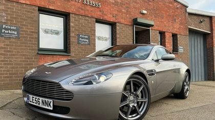 2007 Aston Martin V8 Vantage manual, grey with red leather