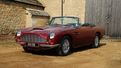 One of only 37 Aston Martin DB6 Short Chassis Volante
