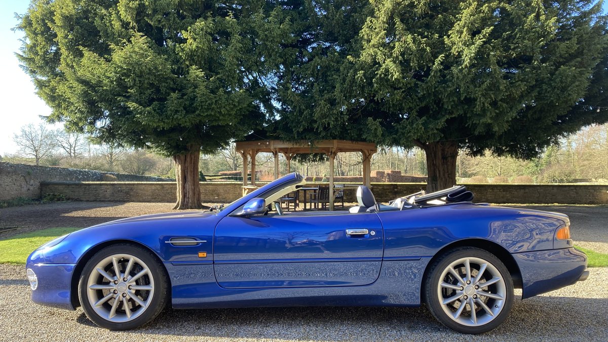 2002 Aston Martin DB7 Blue Automatic, 5 speed Right Hand Drive in ...