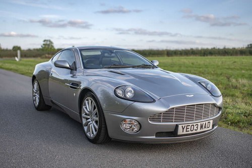 2003 Aston Martin V12 Vanquish For Sale by Auction