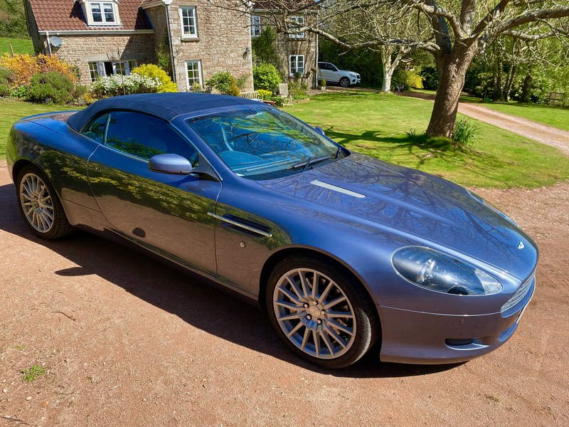 2009 Aston Martin DB9 Blue Automatic 6 Speed Right Hand Drive In 2009-aston-martin-db9-blue-automatic-6-speed-right-hand-drive-in