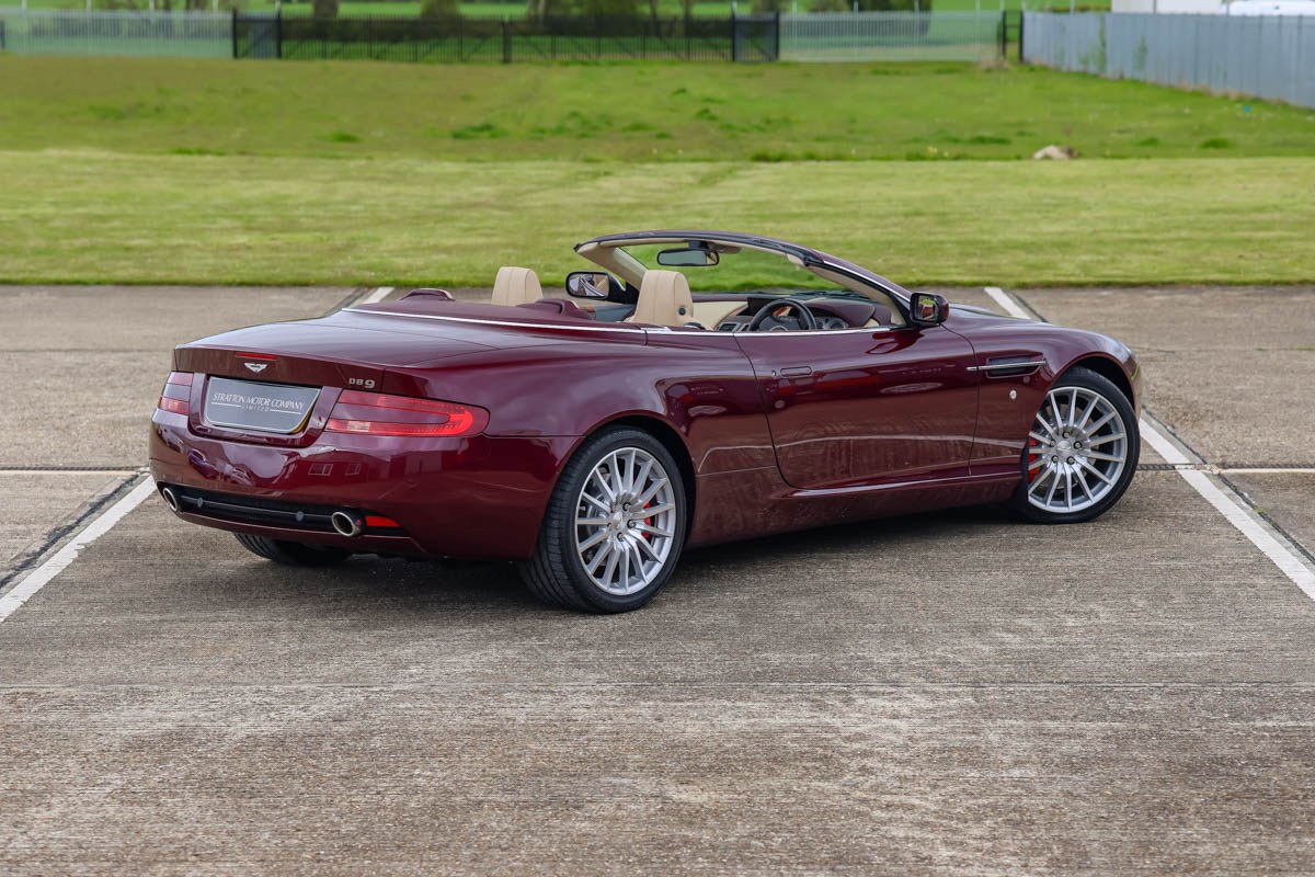 Db9 Red 2008 Aston Martin DB9 Dark red Automatic, 5 speed Right Hand Drive in ...