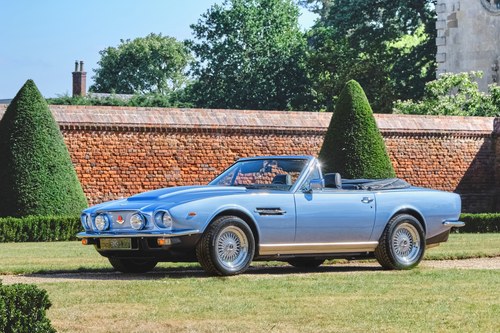 1986 Aston Martin V8 Volante Cabriolet VERKAUFT