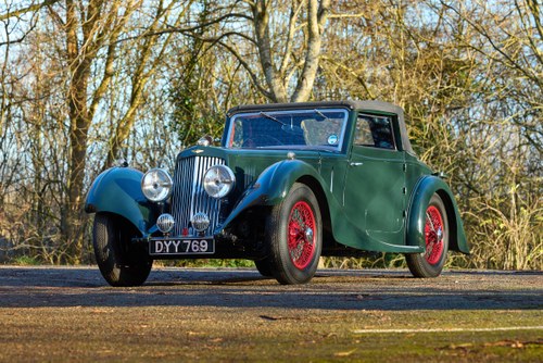 1937 Aston Martin 15/98 Drop Head Coupe VERKOCHT