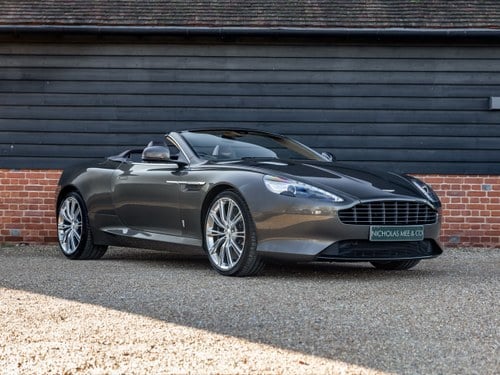 2017 ASTON MARTIN DB9 GT VOLANTE ‘LAST OF 9’ LIMITED EDITION VERKOCHT