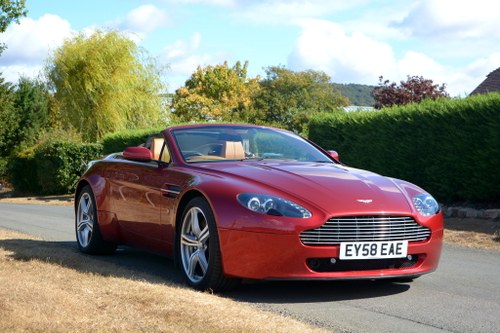 2008 Aston Martin V8 Vantage 4.7 Manual VERKAUFT