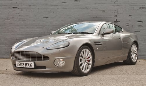 2003 Aston Martin Vanquish For Sale by Auction