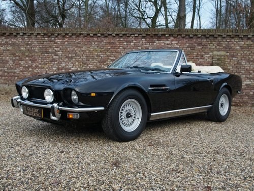 1986 Aston Martin V8 Volante EU car, matching numbers, only 81.00 For Sale