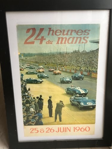 Le Mans 1960 official and original poster In vendita