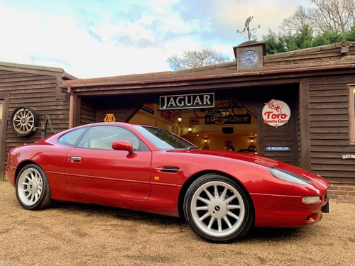 1997 ASTON MARTIN DB7 I6 COUPE (AIRBAG MODEL) SOLD