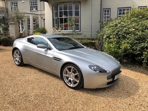 2007 V8 Vantage Coupe 6 Speed Manual For Sale