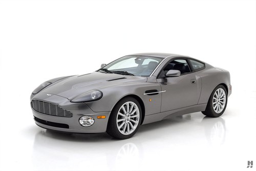 2002 ASTON MARTIN VANQUISH 6 SPEED MANUAL COUPE For Sale