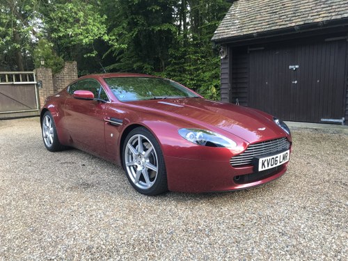 2006 Immaculate Vantage in Torro Red For Sale