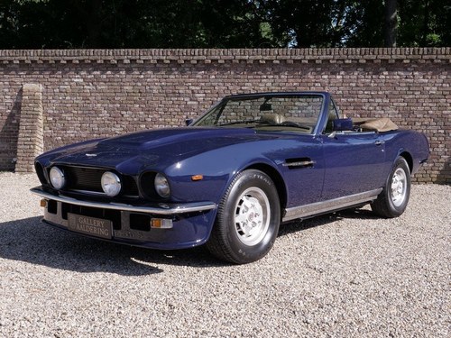1982 Aston Martin V8 Volante 'Oscar India' matching numbers and c In vendita