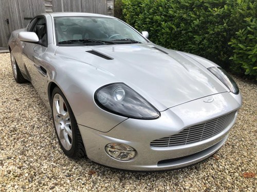 2004 Aston Martin Vanquish ONLY 5,600 miles as new immacu For Sale