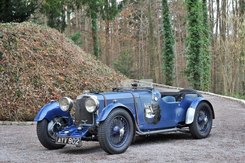 1933 Aston Martin 1.5L Short Chassis Le Mans VENDUTO