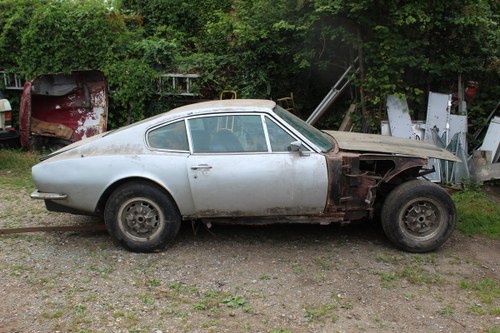 1975 Aston Martin Chassis, Body and Rare Number Plate For Sale