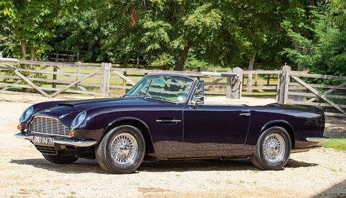 1969 ASTON MARTIN DB6 MARK 2 VOLANTE CONVERTIBLE TO VANTAGE  For Sale by Auction