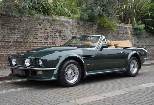 1989 Aston Martin V8 Vantage X-pack Volante (RHD) Te koop