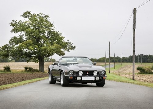 1984 Aston Martin V8 Vantage Volante with Manual Conversion For Sale by Auction