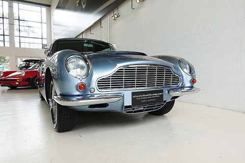 1969 stunning restored DB6 Mk1, Sapphire Blue, Oxblood leather For Sale