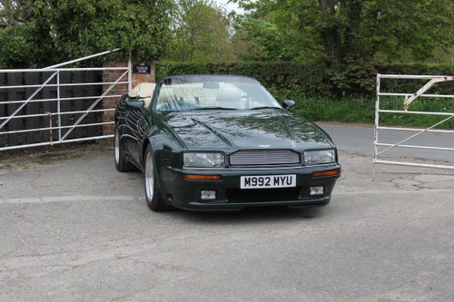 1995 Aston Martin Virage Volante Widebody, Factory Showcase Demo In vendita