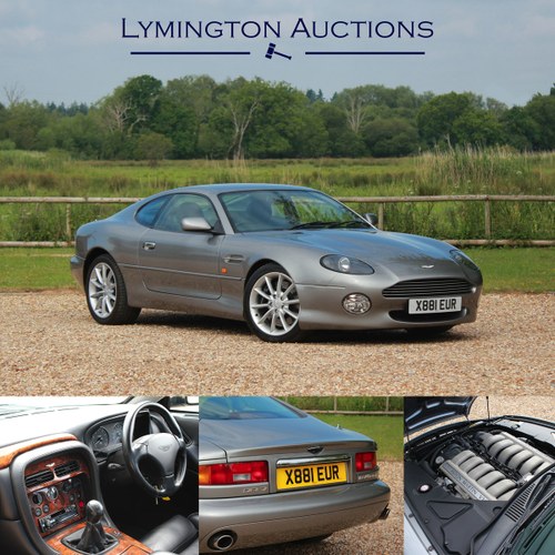 2000 Aston Martin DB7 Vantage Manual V12 Coupe For Sale by Auction