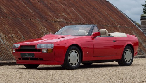 1989 Aston Martin V8 Vantage Volante Zagato 6.3 Litre For Sale