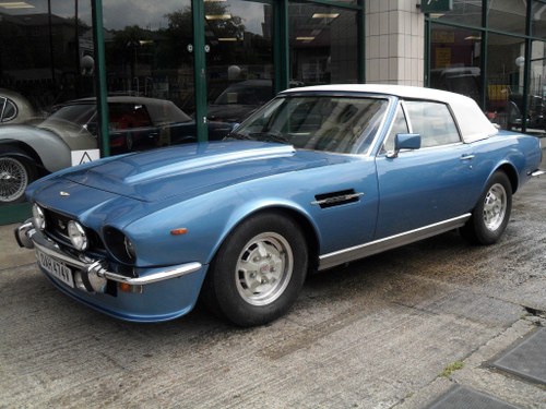 1979  Aston Mrtin V8 Volante RHD VENDUTO