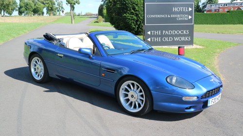 1997 Aston Martin DB7 i6 Volante - finished in Quantock Blue SOLD