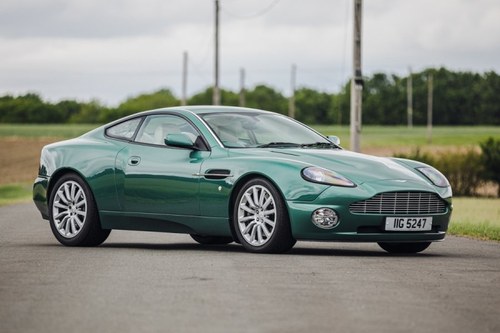 2002 Aston Martin Vanquish For Sale by Auction