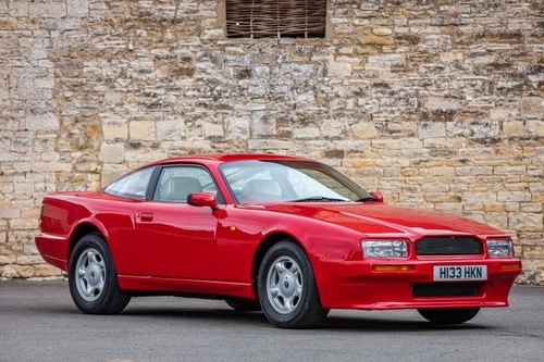 1991 Aston Martin Virage - 1,010 miles from new For Sale by Auction