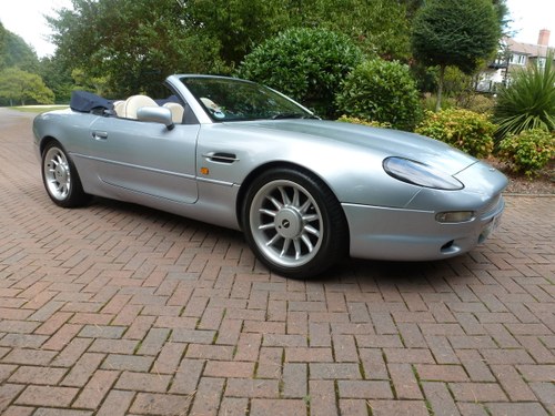 1997 Beautiful low mileage DB7 Volante +Exceptional history! SOLD