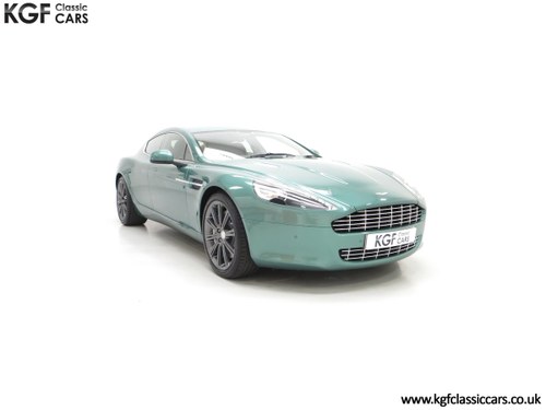 2010 A Rare Aston Martin Rapide in Almond Green Just One of Four  SOLD