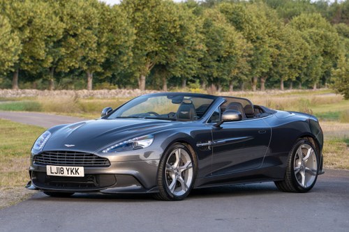 2018 Aston Martin Vanquish S Volante - 193 miles from new SOLD