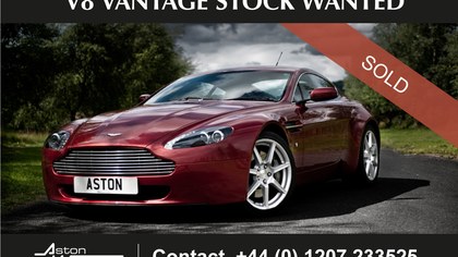 V8 Vantage Stock Wanted