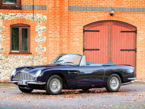 1967 Aston Martin DB6 Vantage Volante Convertible For Sale by Auction