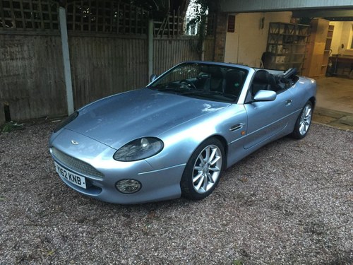 2001 Aston Martin DB7 Vantage Volante Just £18,000 - £22,000 For Sale by Auction