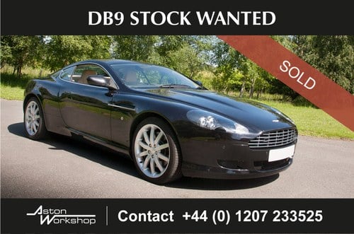 2004 DB9 Manual Stock Wanted For Sale